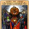 The Halloween Lovers Art Print